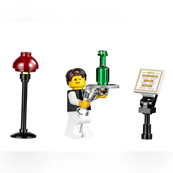 LEGO Parisian Restaurant Full Kit | Creator Series | Model 10243 | NEW IN BOX - Picture 14 of 16